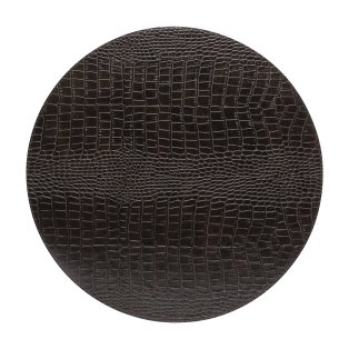 Day and Age Placemat Round - Chocolate (38cm)